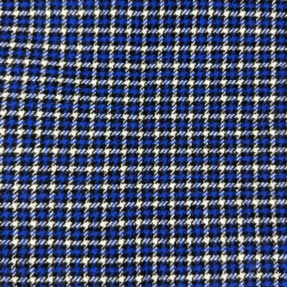 TALBOTS Wool Blend Plaid Blue Pencil Skirt Women's Size 16P - Picture 4 of 6